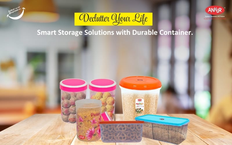 Declutter Your Life: Smart Storage Solutions with Durable Container